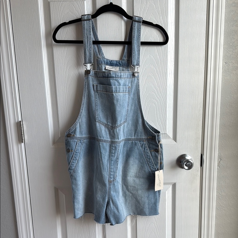 Universal Thread Light Blue Denim Overalls